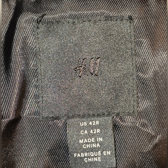 Gray H & M Men's Coat - Picture 2 of 8